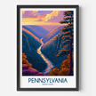 Pennsylvania Destination Art Gift