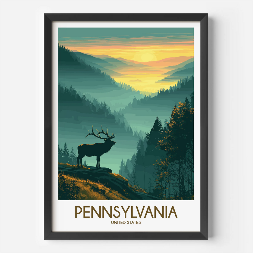 Pennsylvania Gallery Quality Print