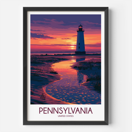 Pennsylvania Gallery Quality Print