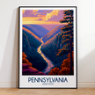 Pennsylvania Scenic Landscape Art