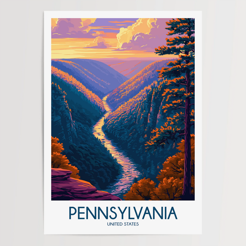 Pennsylvania Travel Memory Gift