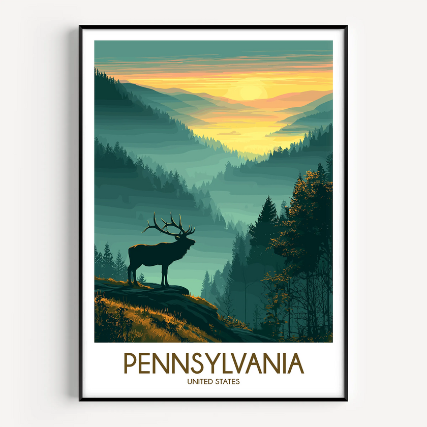 Pennsylvania Travel Memory Gift