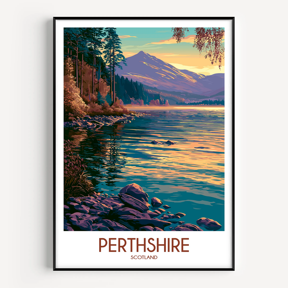 Perthshire Destination Art Gift