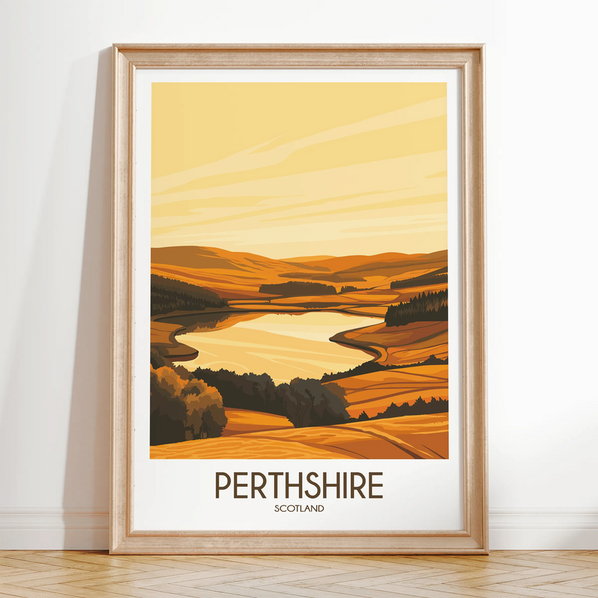 Perthshire Minimalist Wall Art