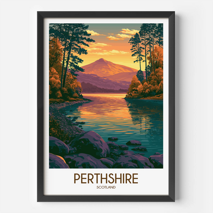 Perthshire Minimalist Wall Art