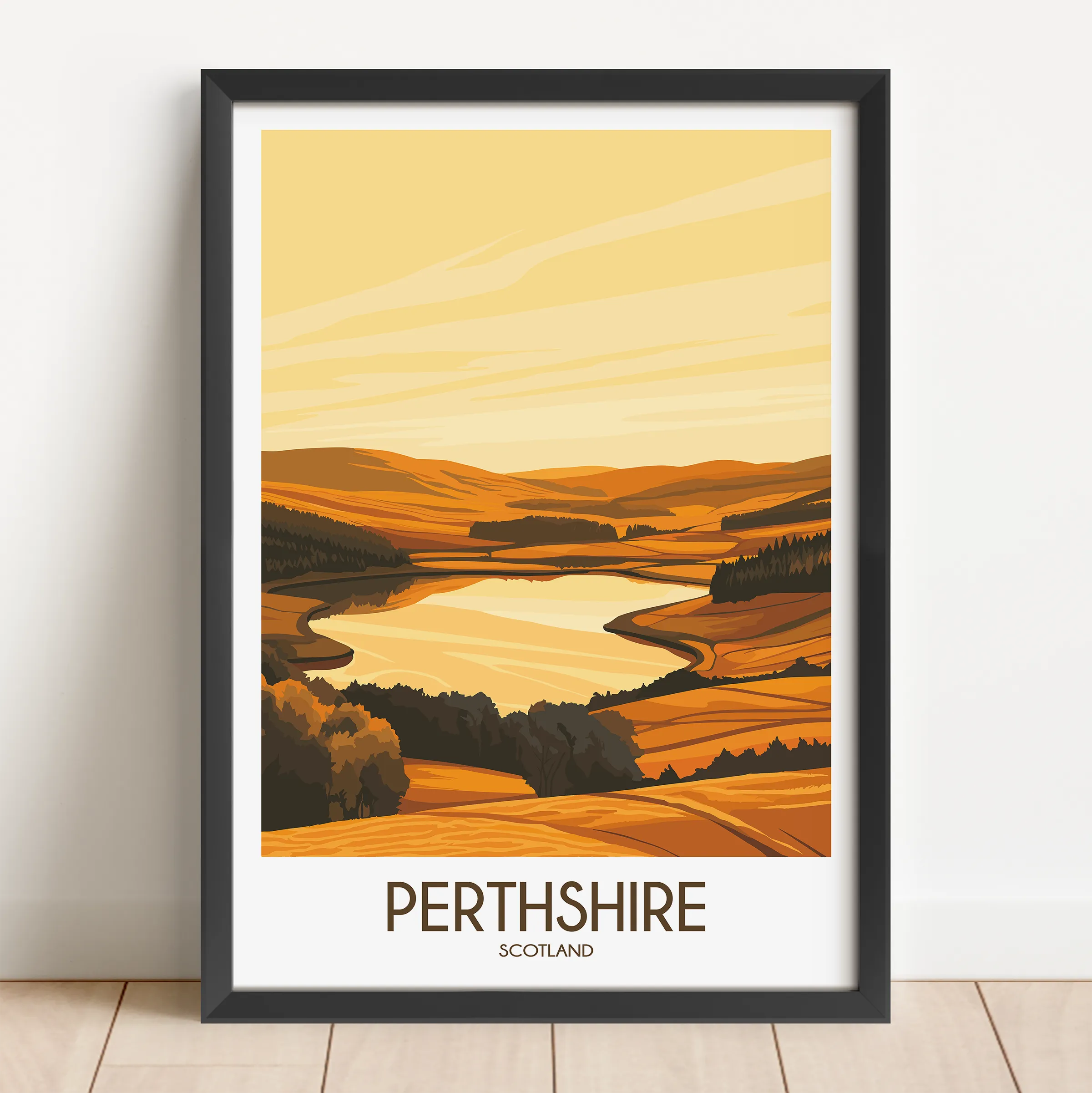 Perthshire Scenic Landscape Art