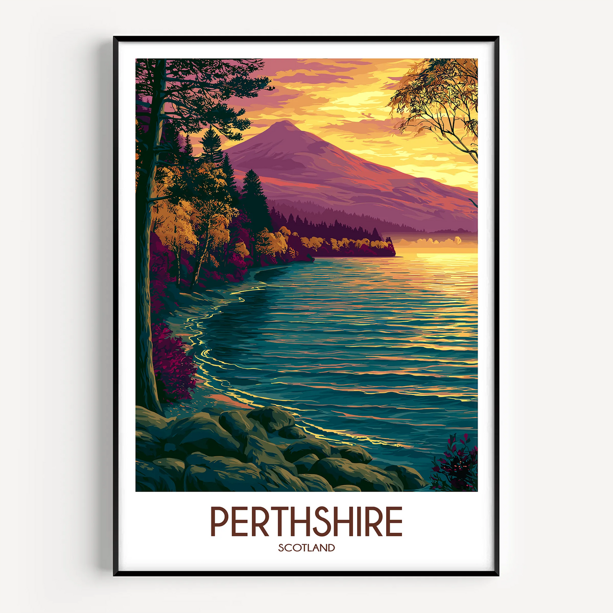 Perthshire Scenic Landscape Art