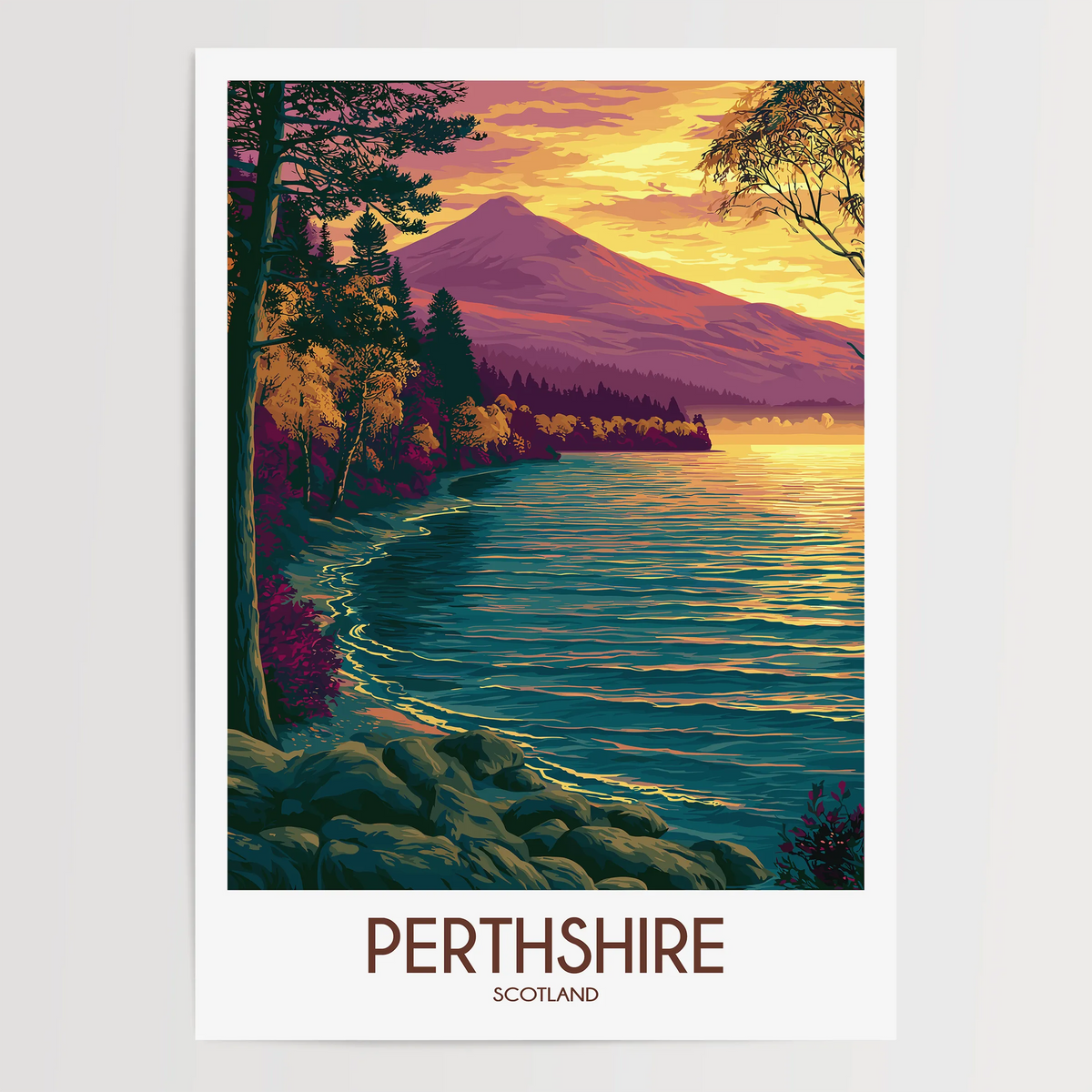 Perthshire Travel Memory Gift