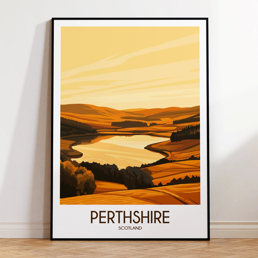 Perthshire Vintage Style Print
