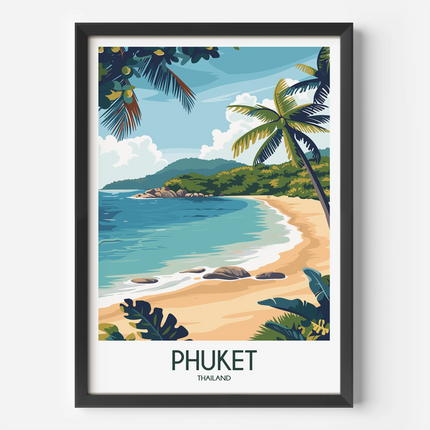 Phuket Souvenir Poster Print