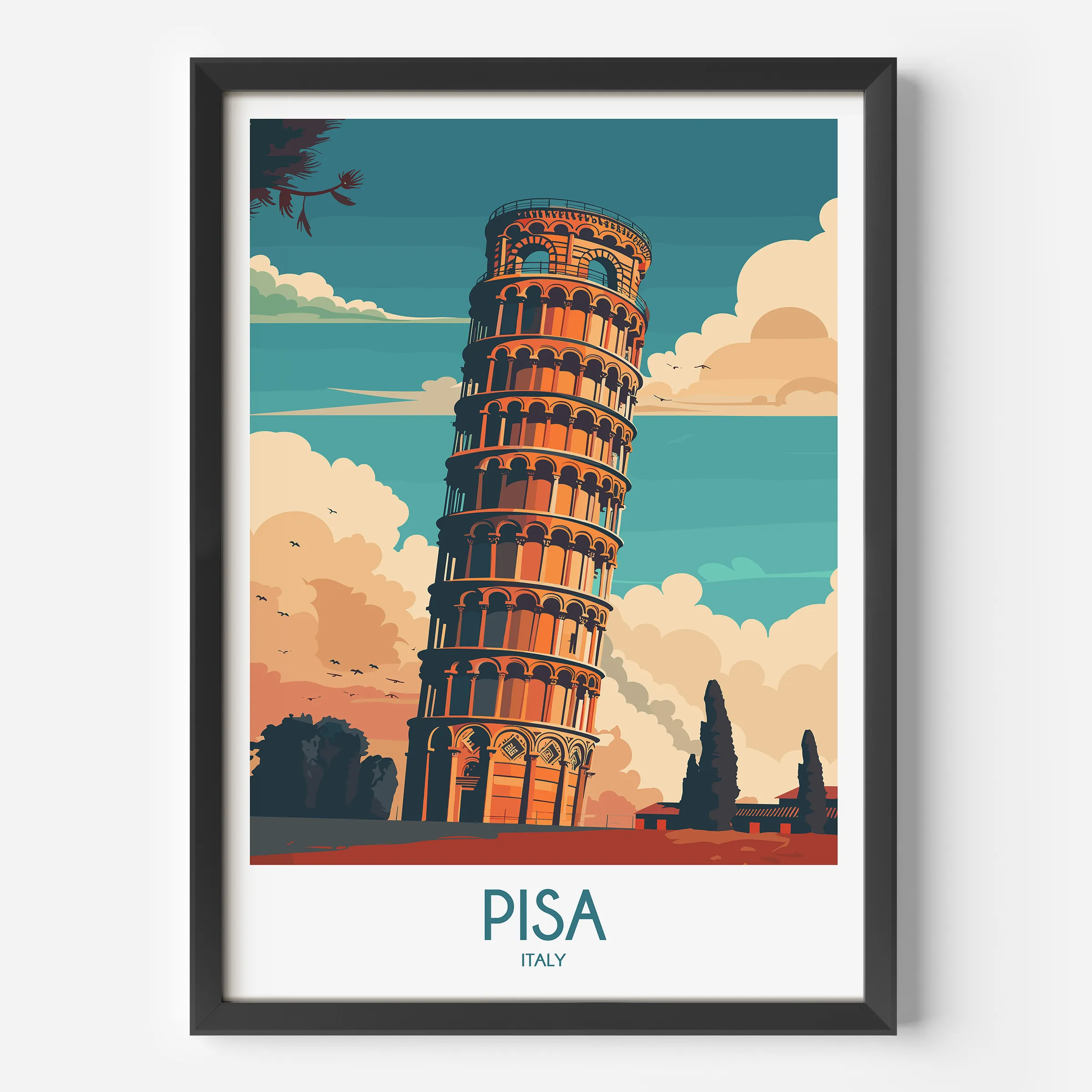 Pisa Home Office Decor