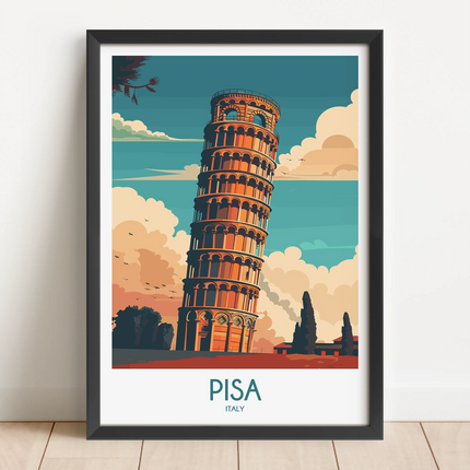 Pisa Minimalist Wall Art