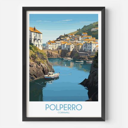 Polperro Destination Art Gift