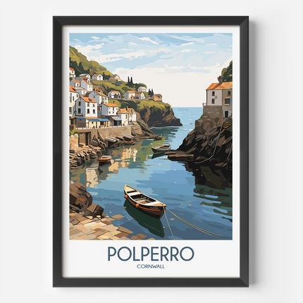Polperro Gallery Quality Print