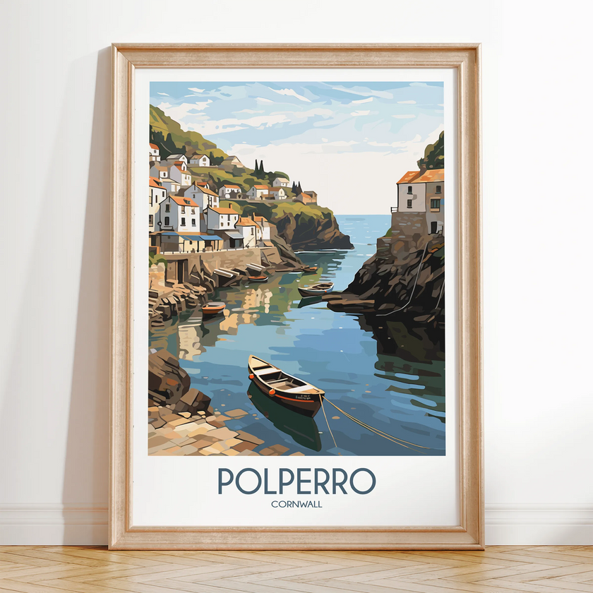 Polperro Minimalist Wall Art