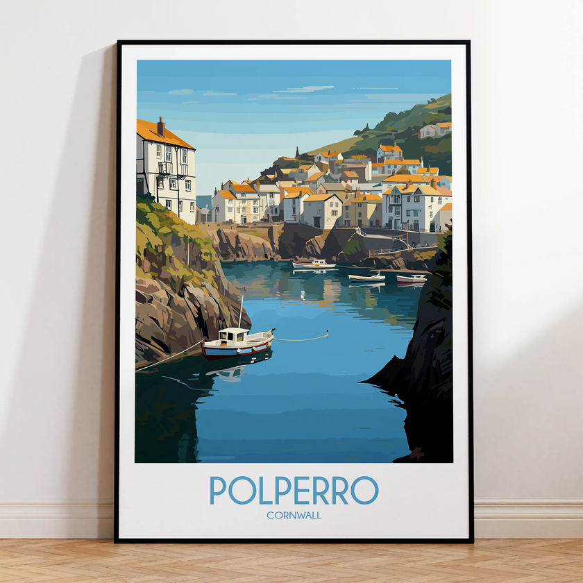 Polperro Minimalist Wall Art