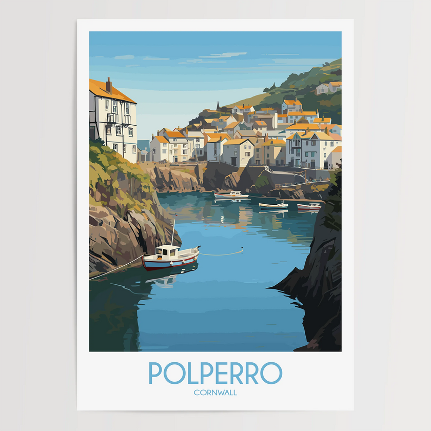 Polperro Travel Memory Gift