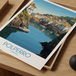 Polperro Vintage Style Print