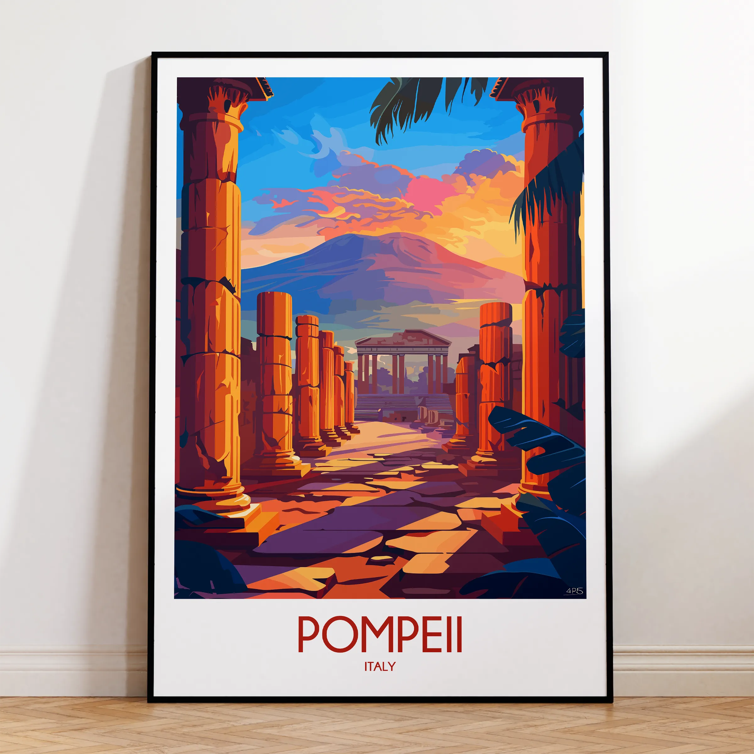 Pompeii Destination Art Gift