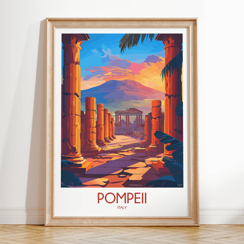 Pompeii Souvenir Poster Print