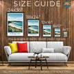Portelet Bay Destination Art Gift