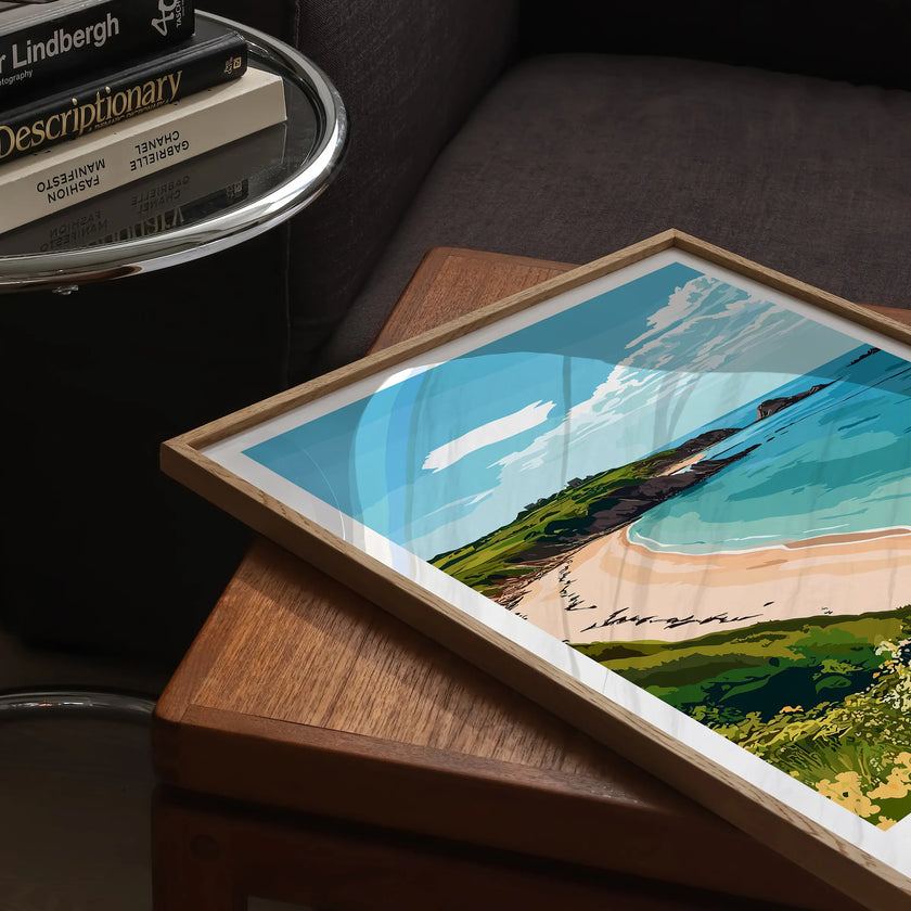 Portelet Bay Gallery Quality Print