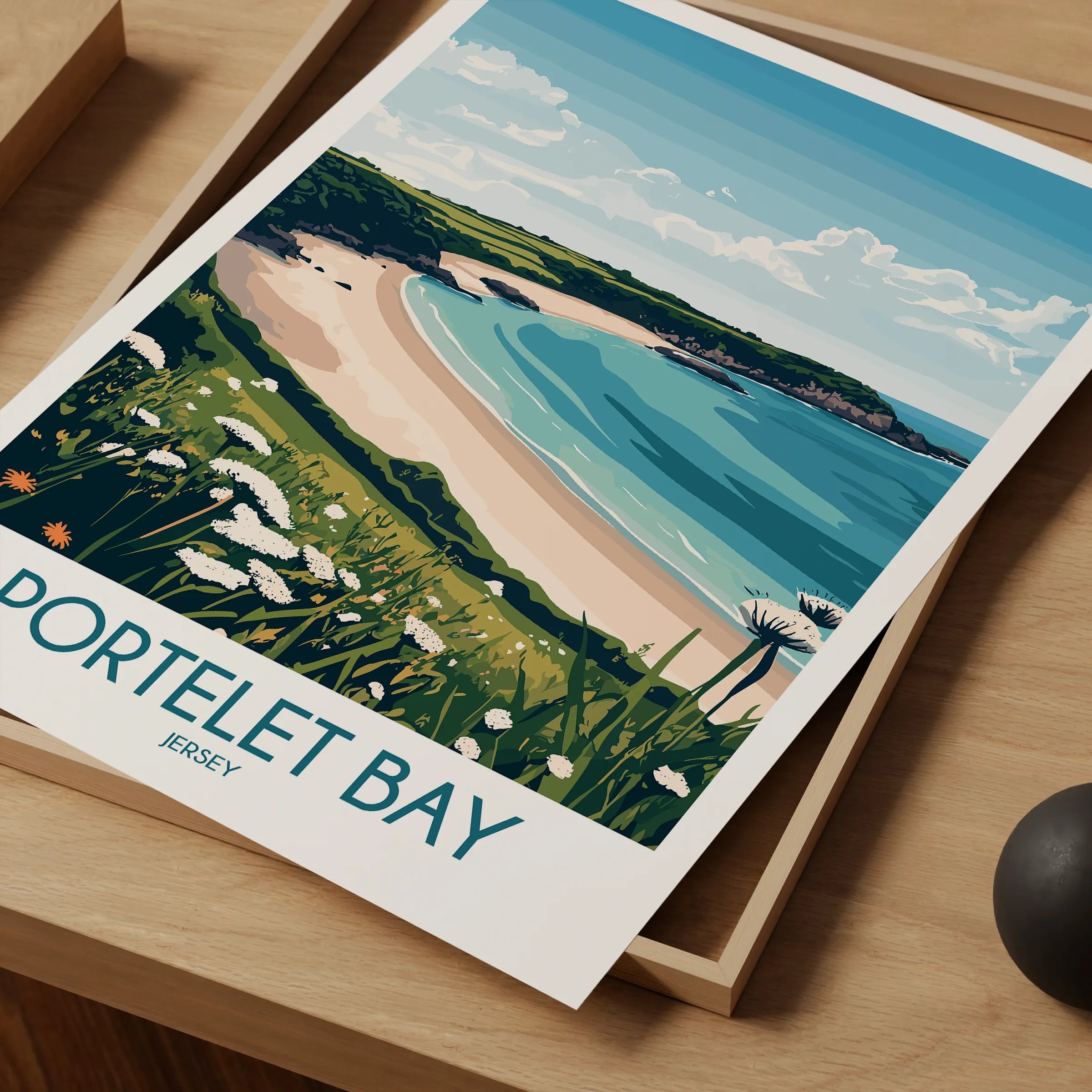 Portelet Bay Home Office Decor