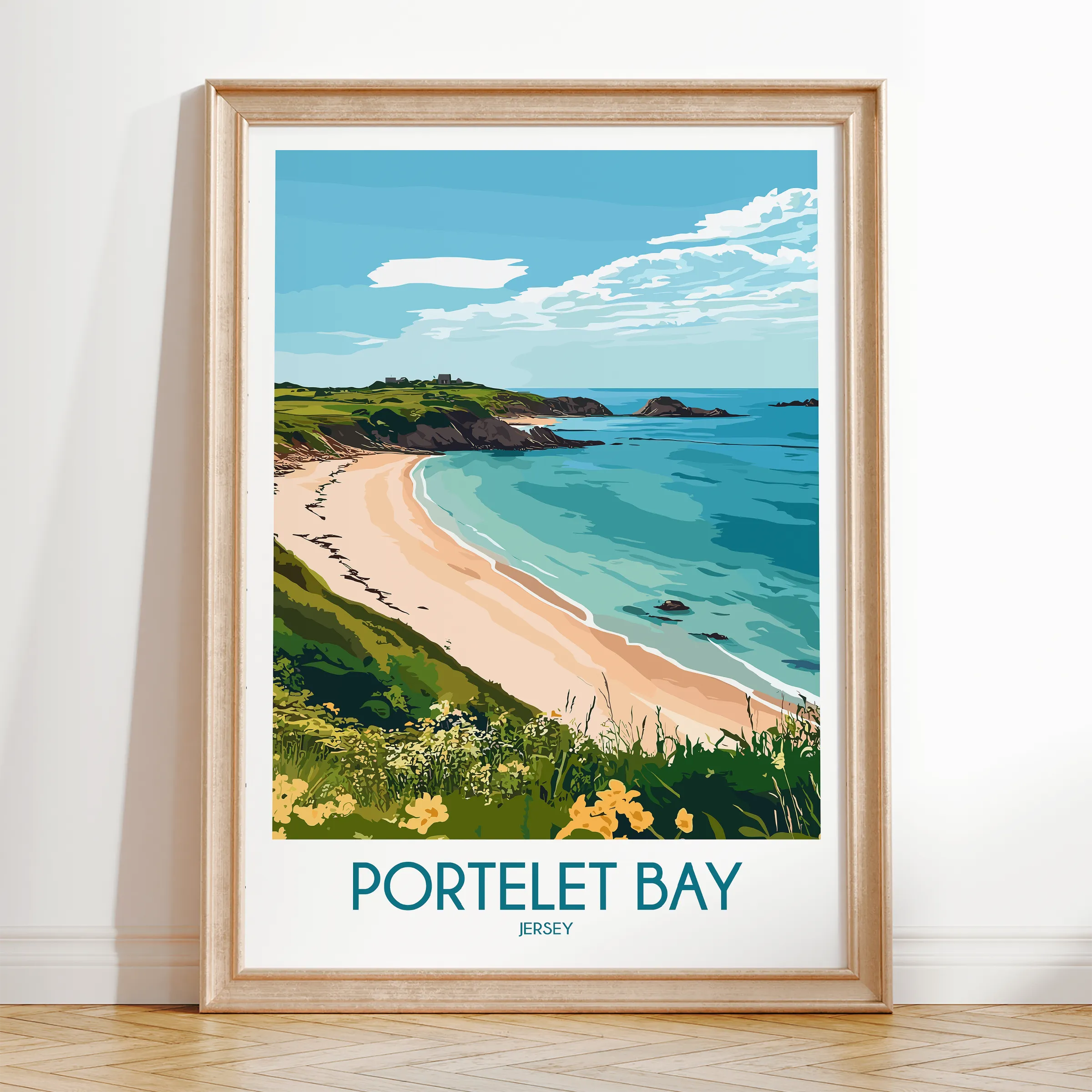 Portelet Bay Home Office Decor