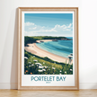 Portelet Bay Travel Memory Gift