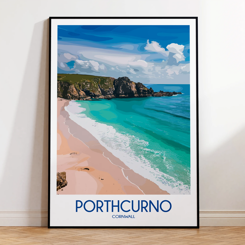 Porthcurno Destination Art Gift