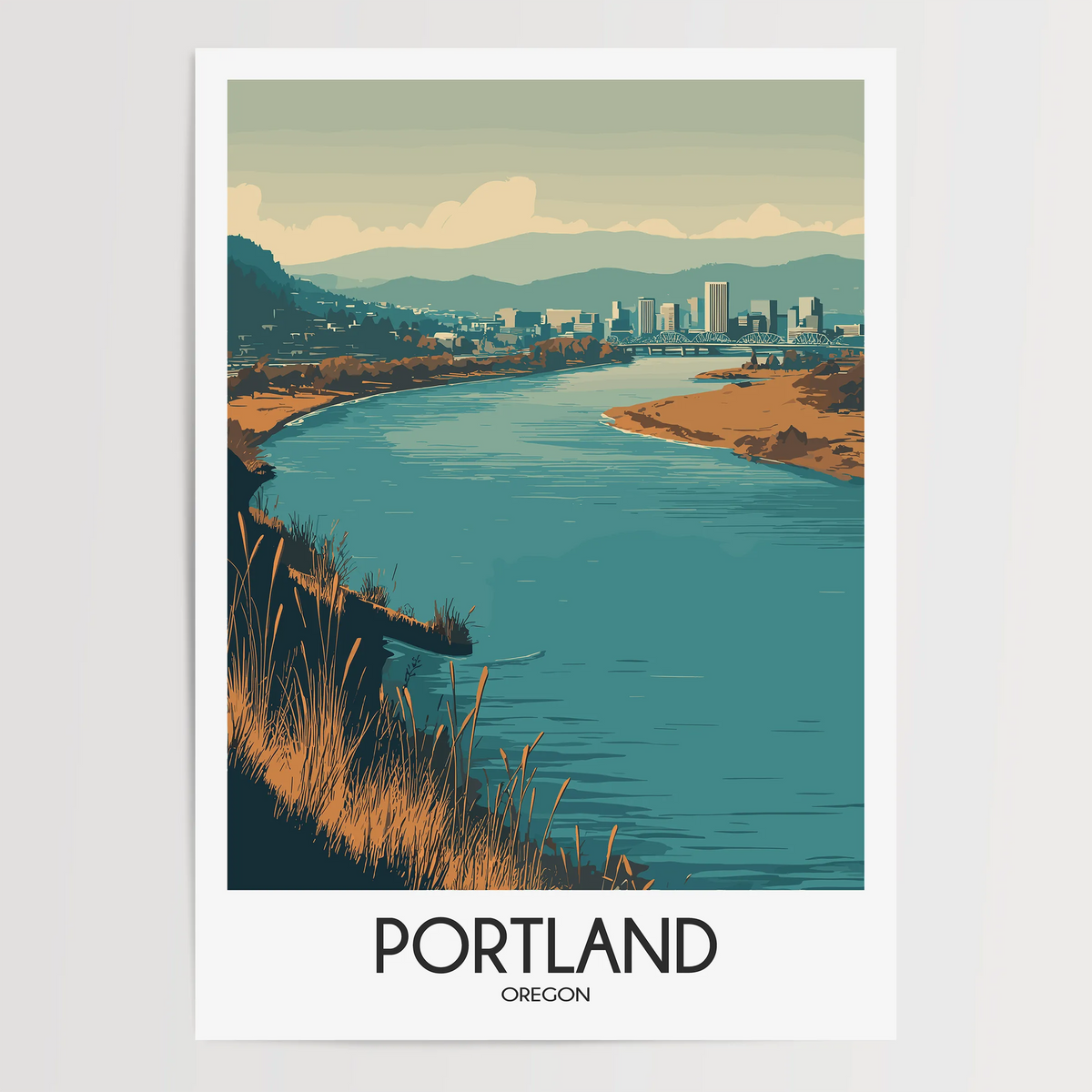 Portland Gallery Quality Print