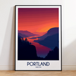 Portland Scenic Landscape Art