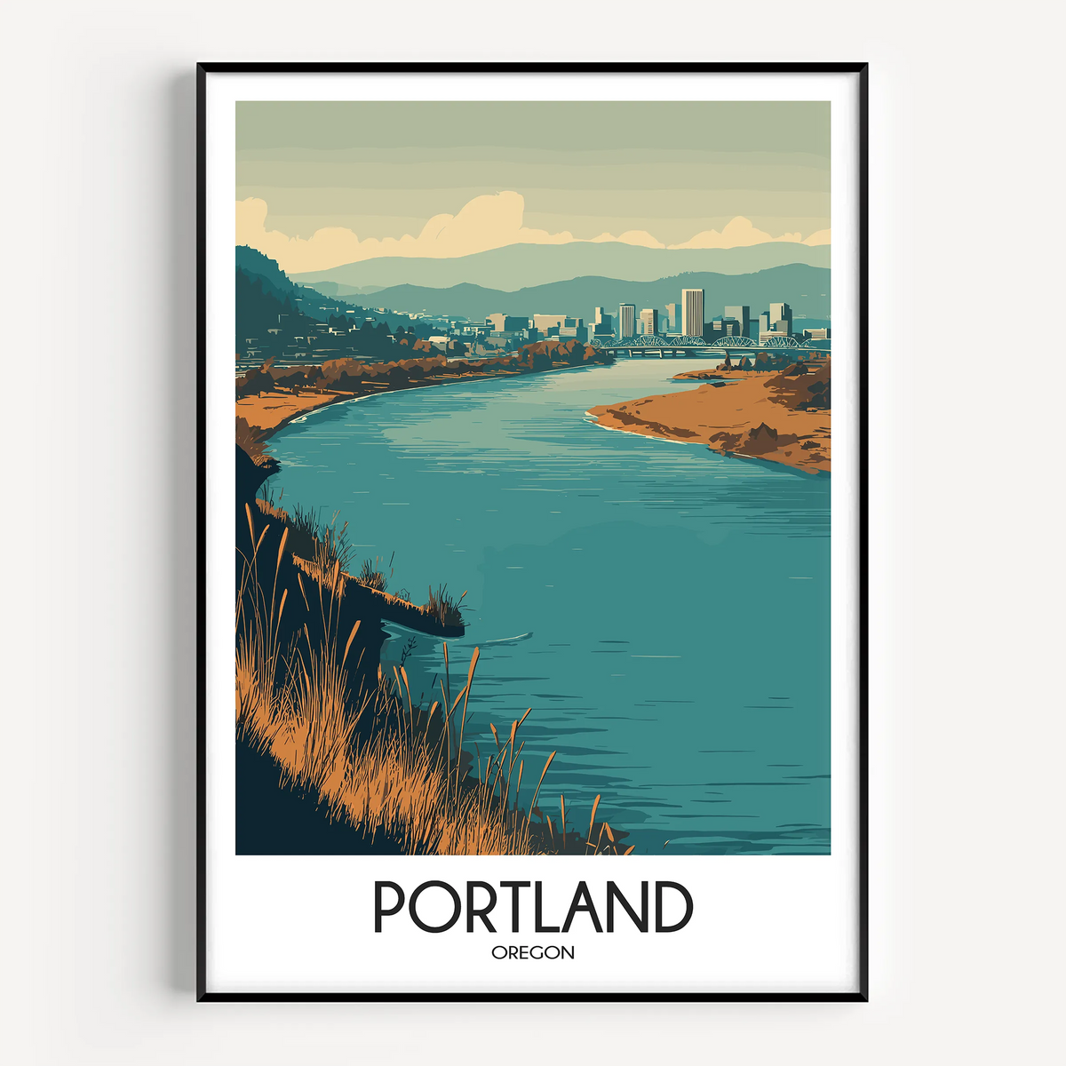 Portland Scenic Landscape Art