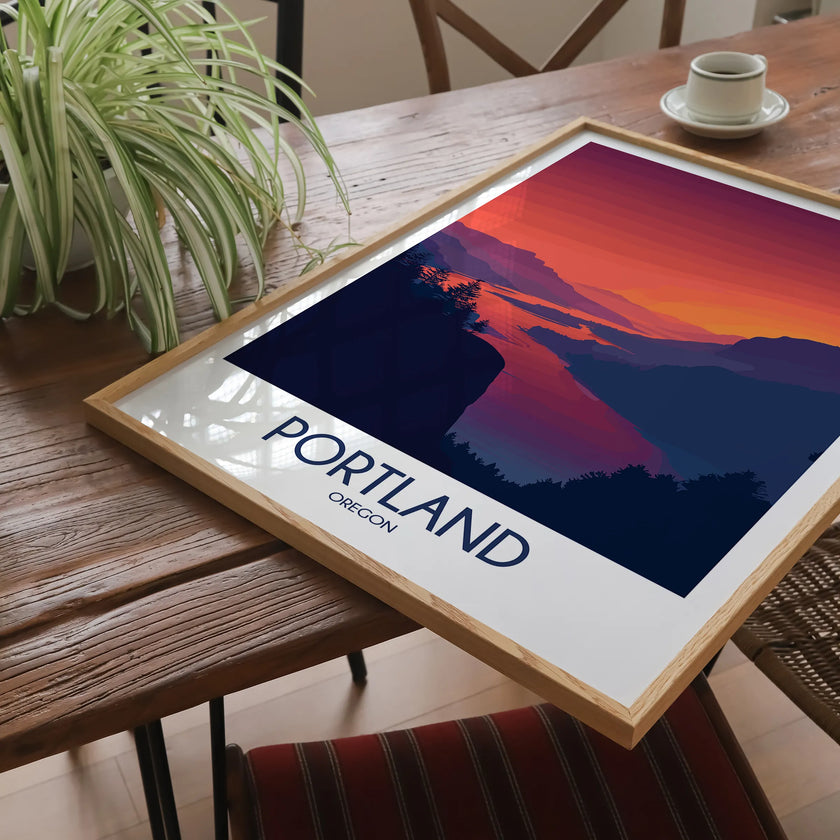 Portland Souvenir Poster Print