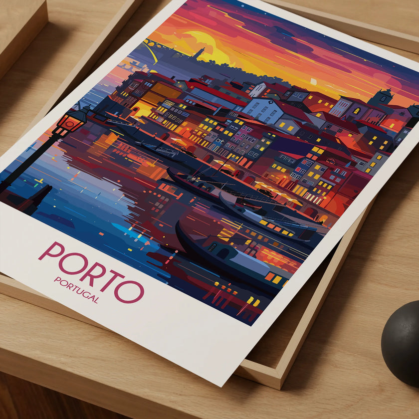Porto Destination Art Gift