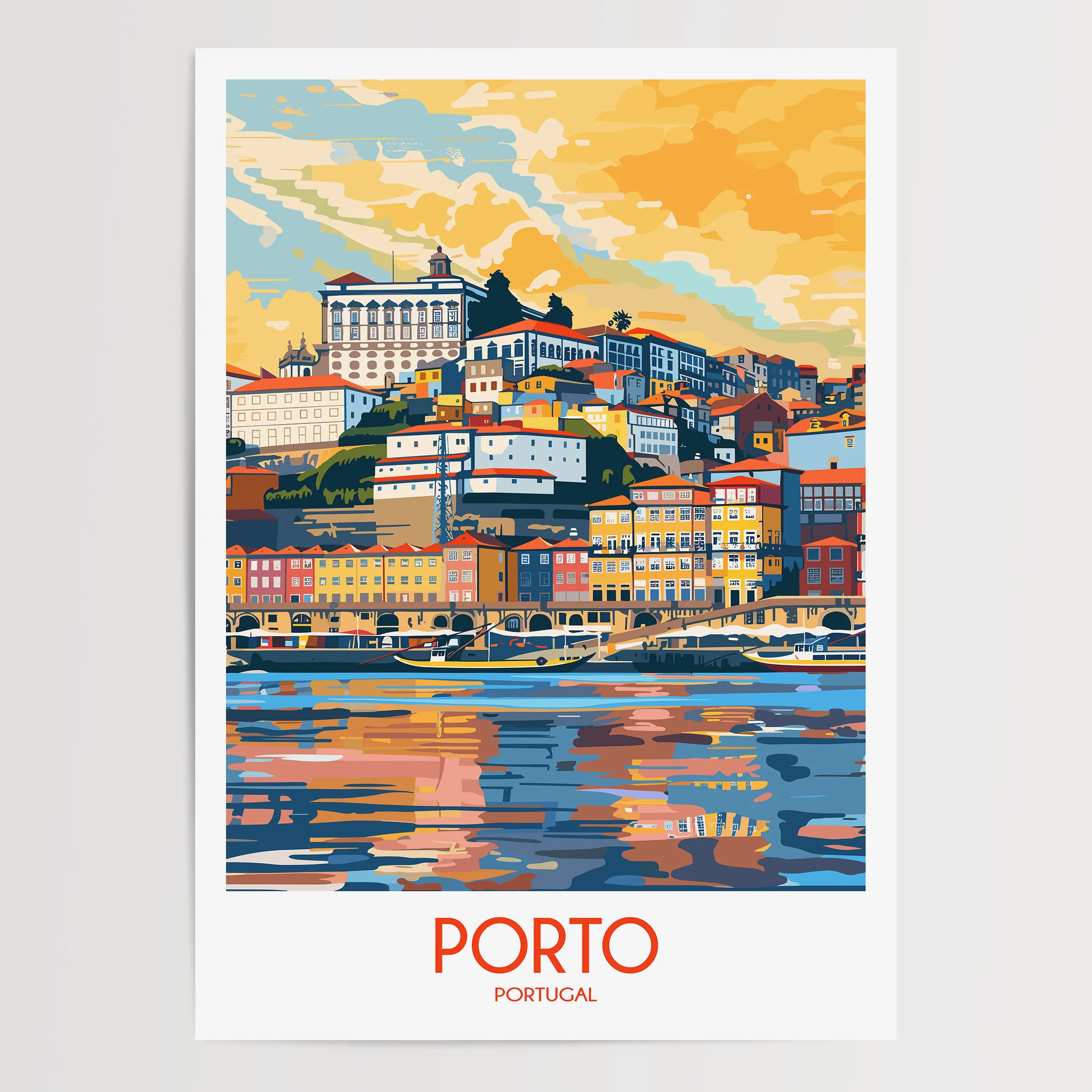 Porto Minimalist Wall Art