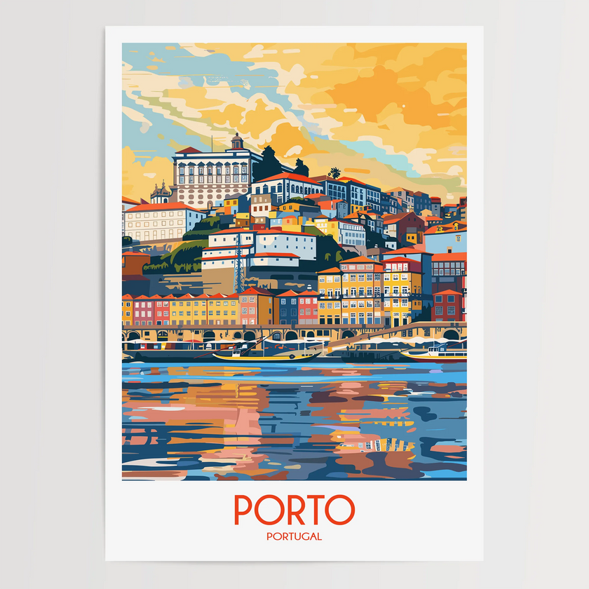 Porto Minimalist Wall Art