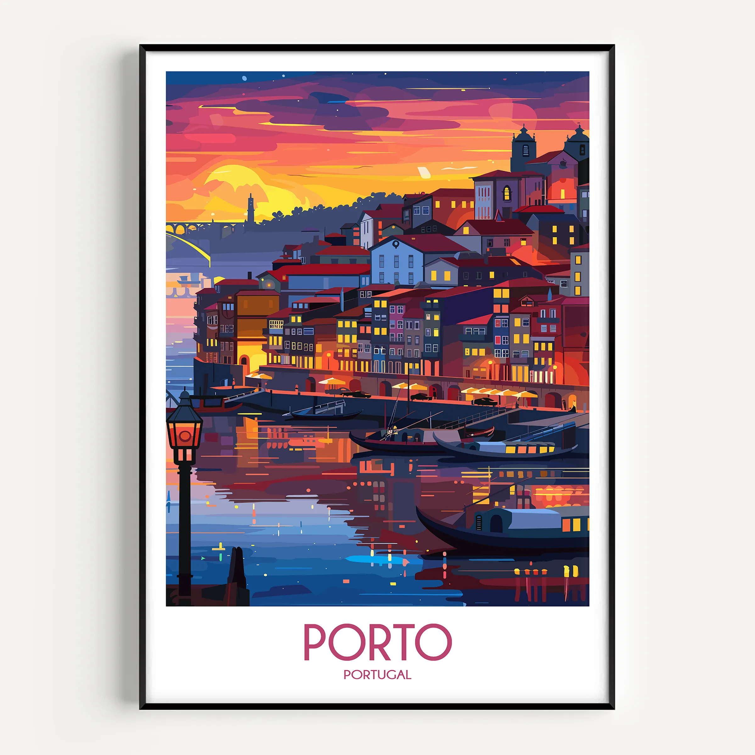 Porto Minimalist Wall Art