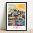 Porto Modern Travel Poster