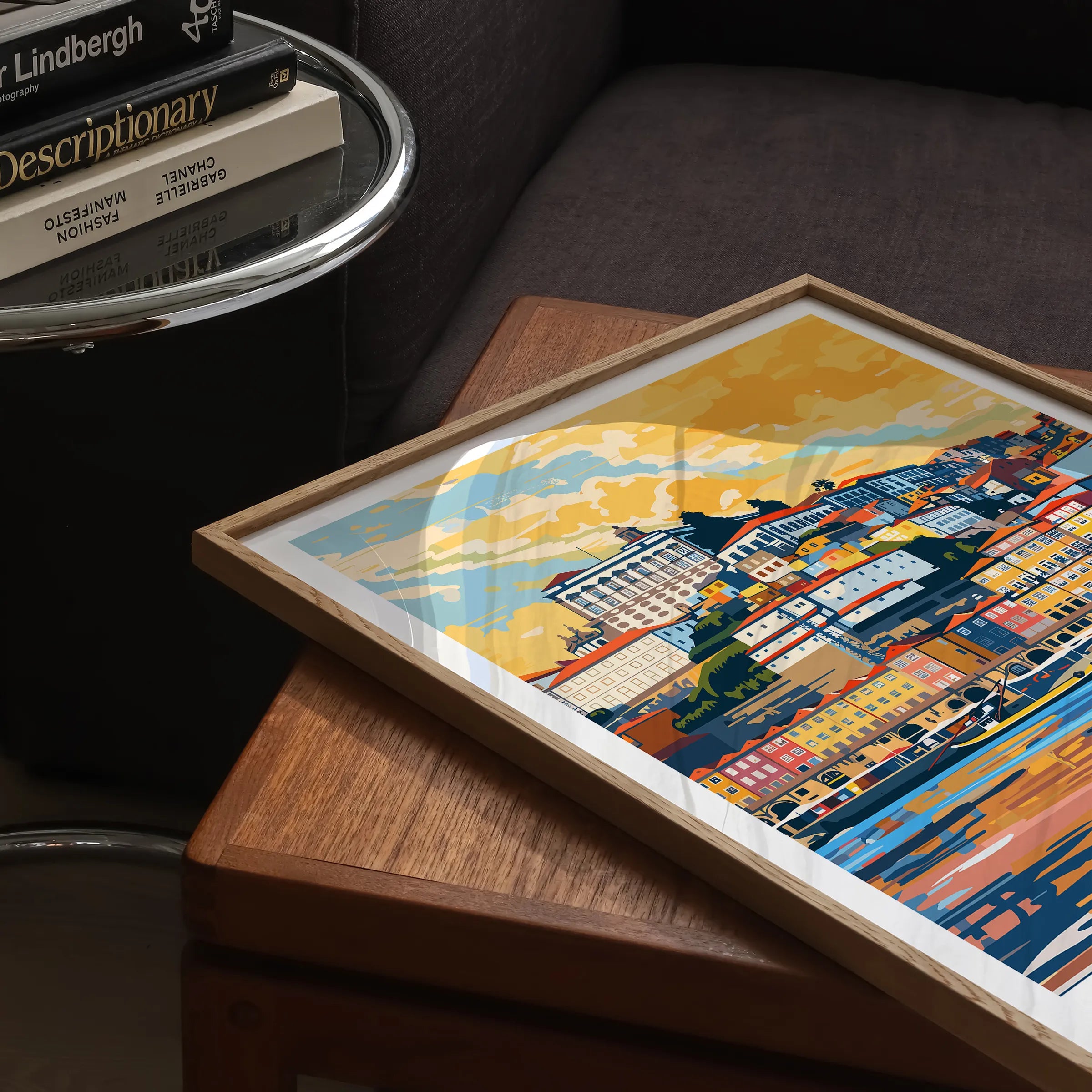 Porto Retro Travel Illustration