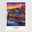 Porto Scenic Landscape Art