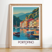 Portofino Destination Art Gift
