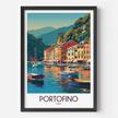 Portofino Minimalist Wall Art