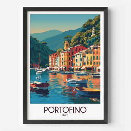 Portofino Minimalist Wall Art