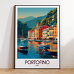 Portofino Souvenir Poster Print
