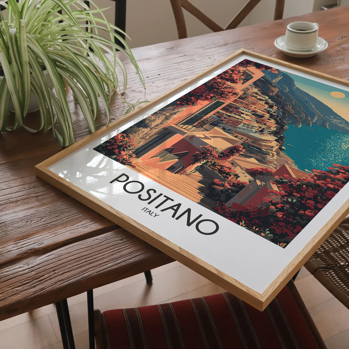 Positano Destination Art Gift