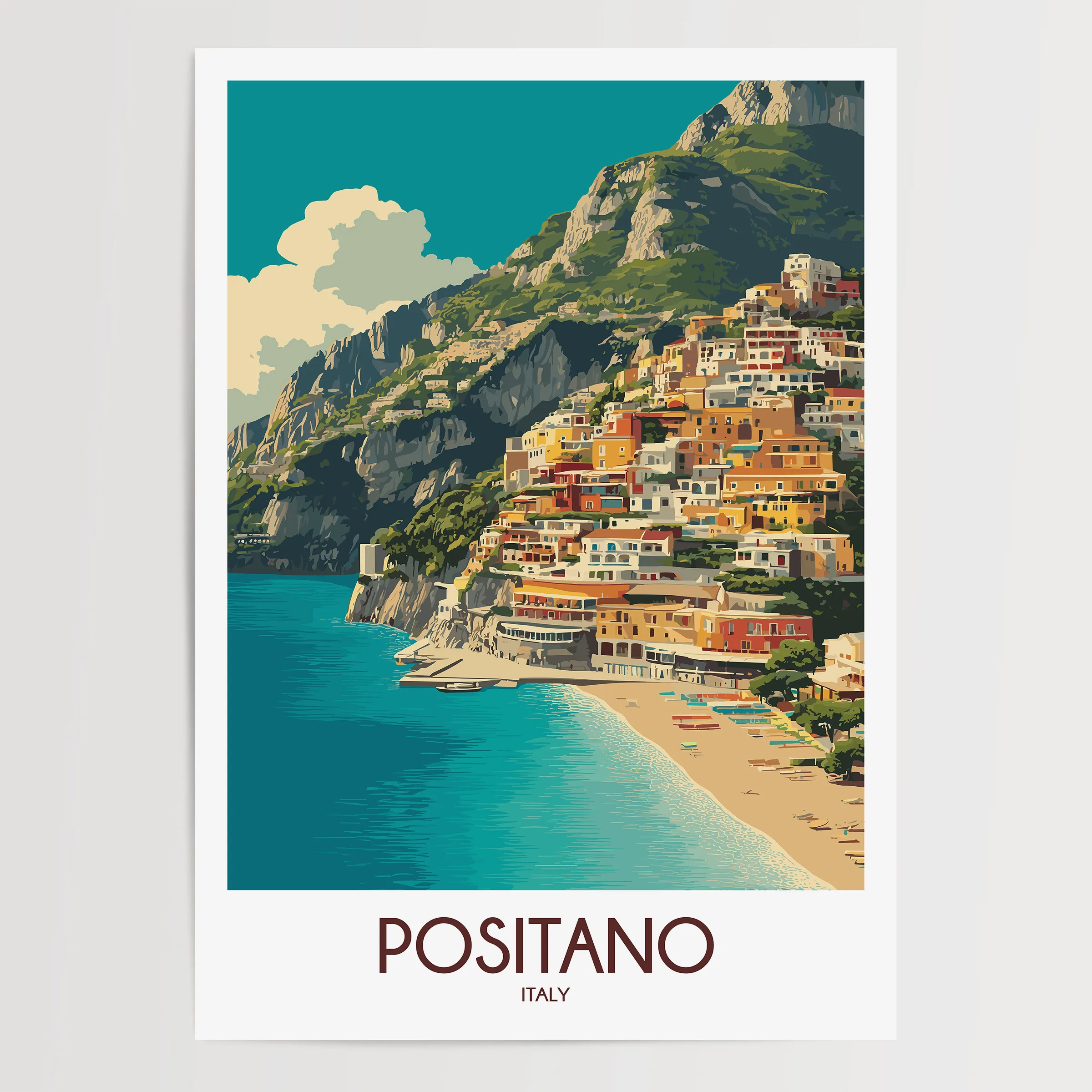 Positano Gallery Quality Print