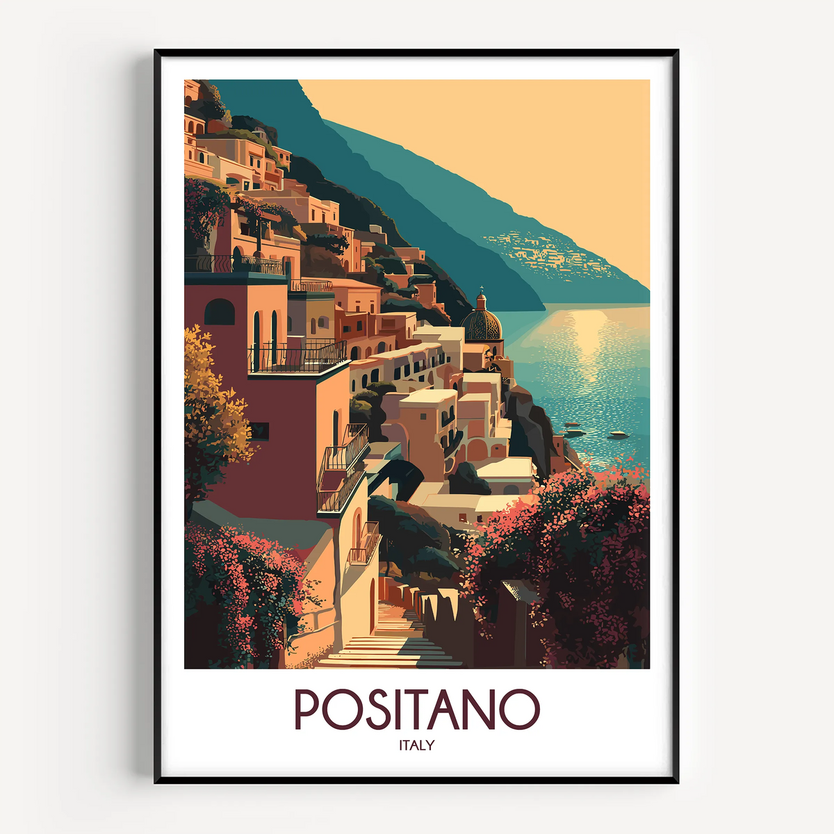 Positano Home Office Decor