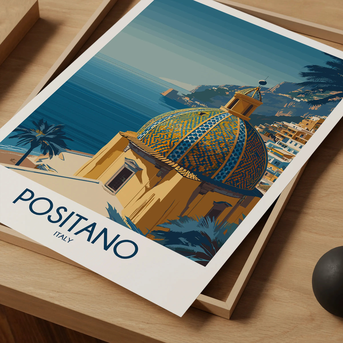 Positano Minimalist Wall Art