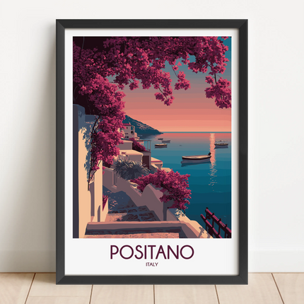 Positano Minimalist Wall Art